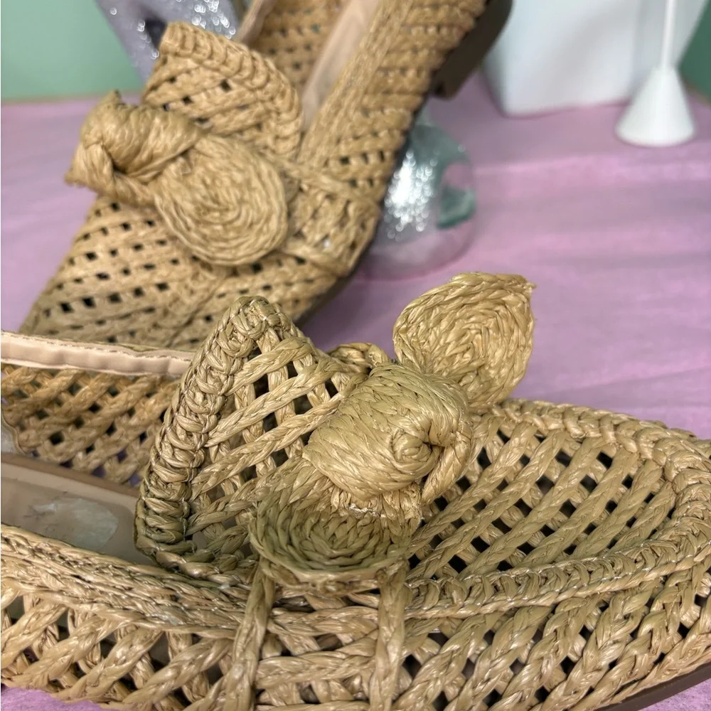 Charles David Women's Woven Espadrilles in Tan - Picture 3 of 8